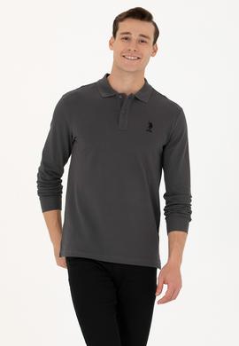 Erkek Antrasit Basic Sweatshirt - 50269403247