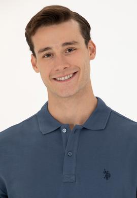 Erkek İndigo Basic Sweatshirt - 50269405176