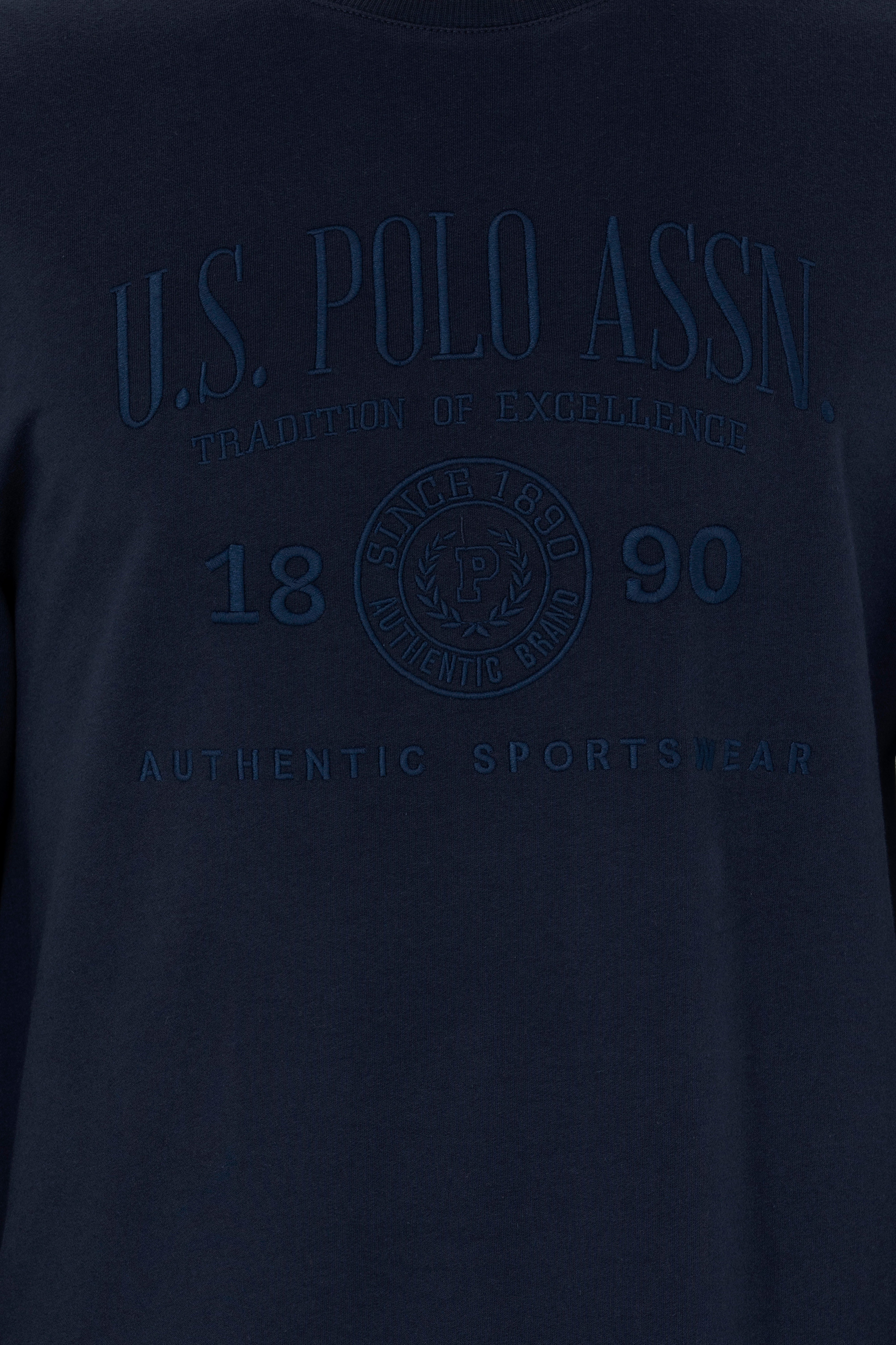 Erkek Lacivert Sweatshirt - Image 6