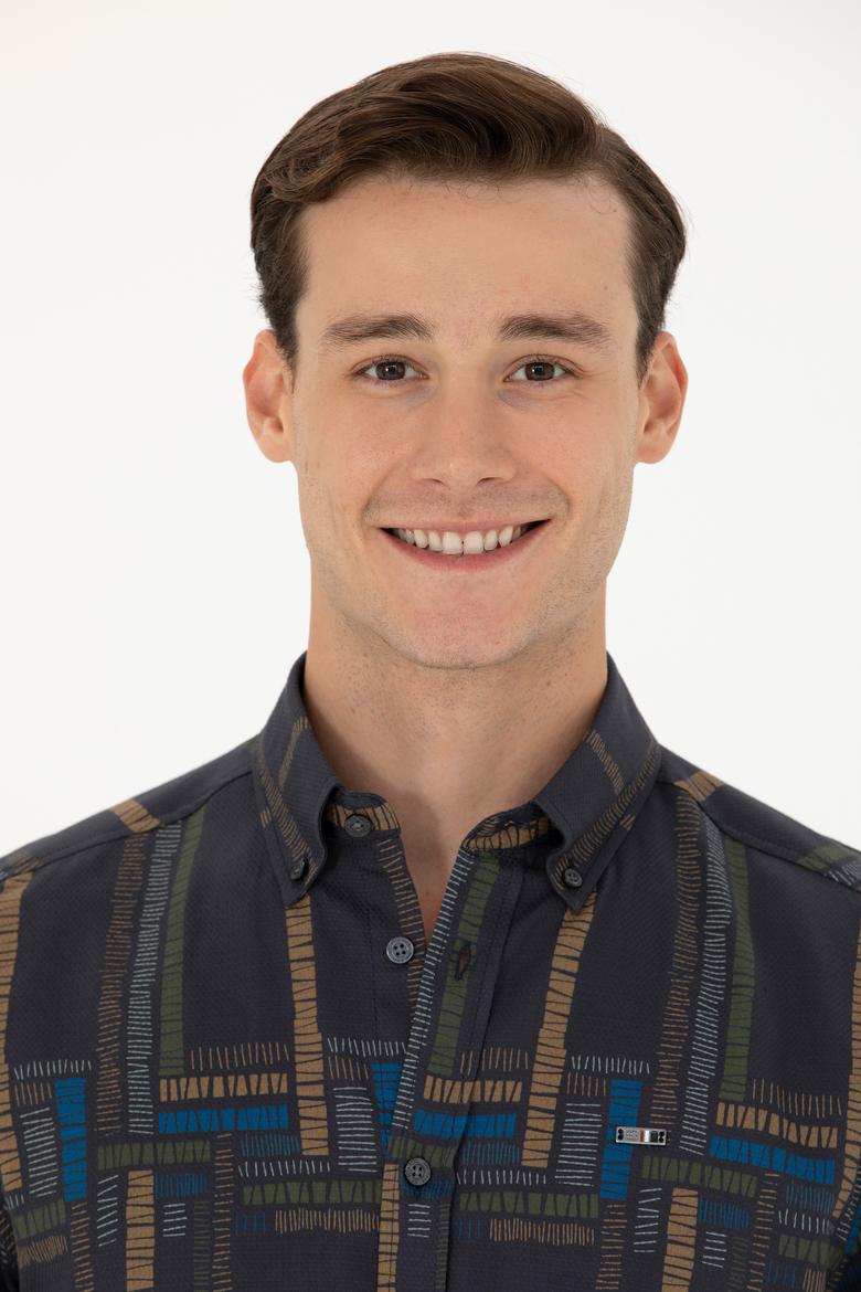 Erkek Antrasit Uzun Kollu Gömlek - 50272751001