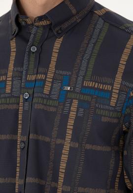 Erkek Antrasit Uzun Kollu Gömlek - 50272751001