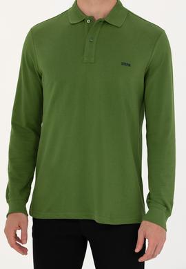 Erkek Yeşil Basic Sweatshirt - 50276314051