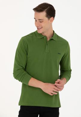 Erkek Yeşil Basic Sweatshirt - 50276314051