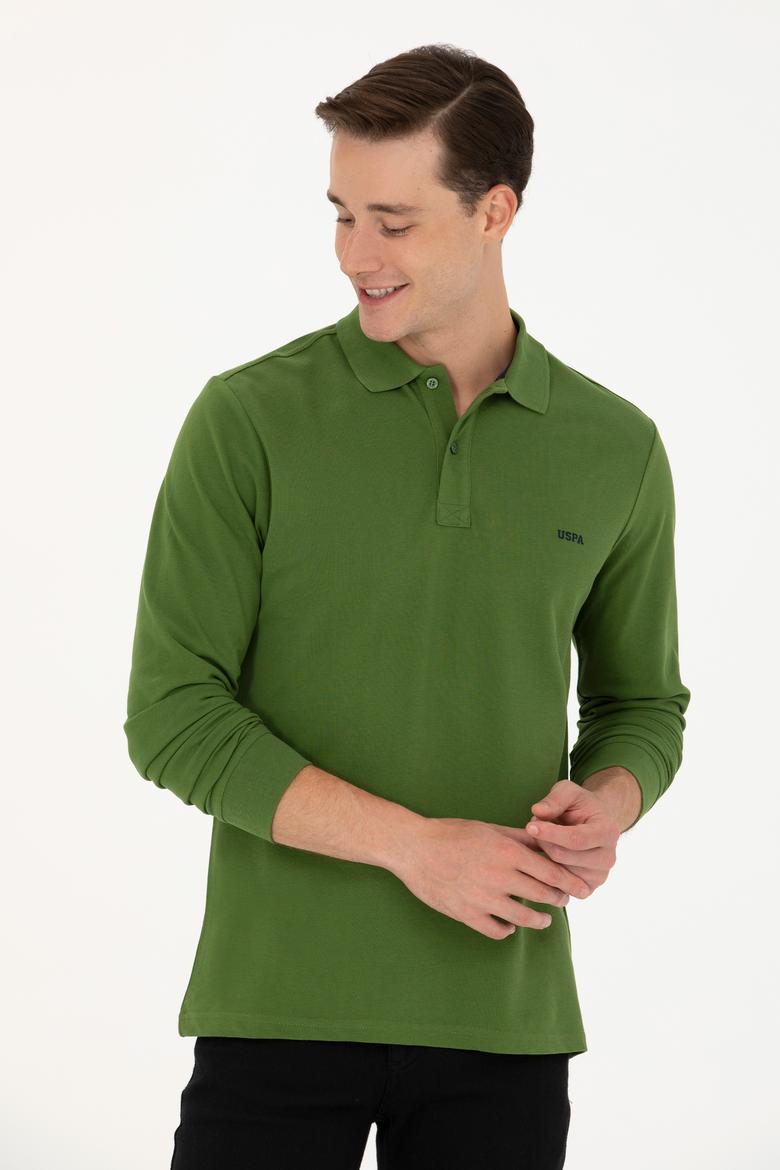 Erkek Yeşil Basic Sweatshirt - 50276314051