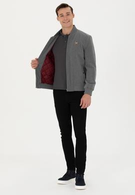 Erkek Antrasit Kaşe Mont - 50270020002