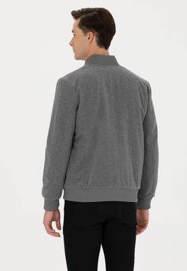 Erkek Antrasit Kaşe Mont - 50270020002