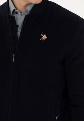 Erkek Lacivert Kaşe Mont - 50270020022