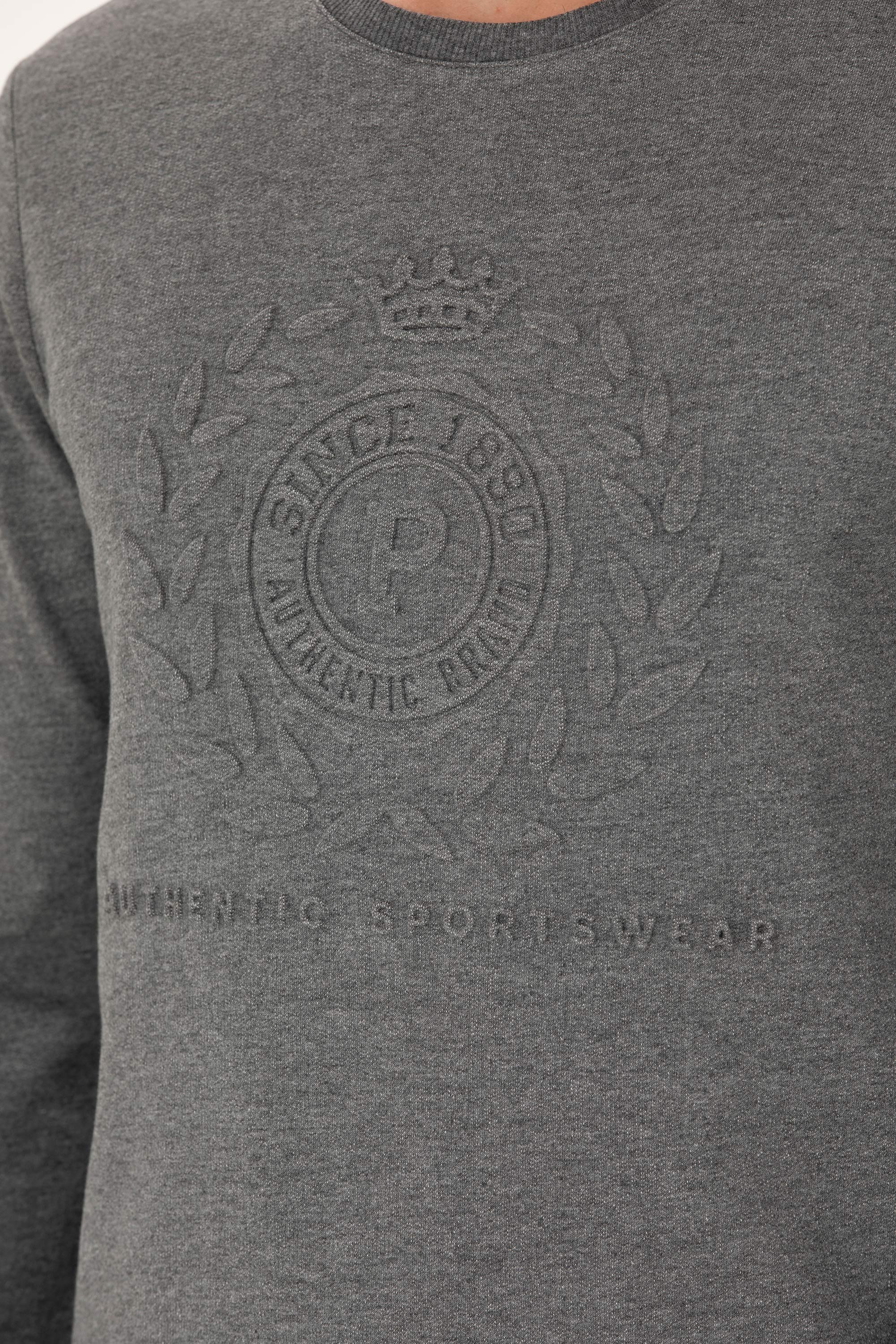 Erkek Antrasit Melanj Sweatshirt