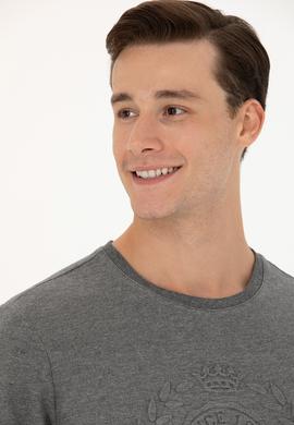 Erkek Antrasit Melanj Sweatshirt - 50270803043