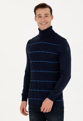 Erkek Lacivert Kazak - 50272125001