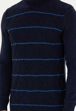 Erkek Lacivert Kazak - 50272125001