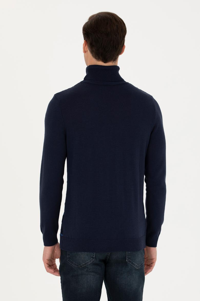 Erkek Lacivert Kazak - 50272125001