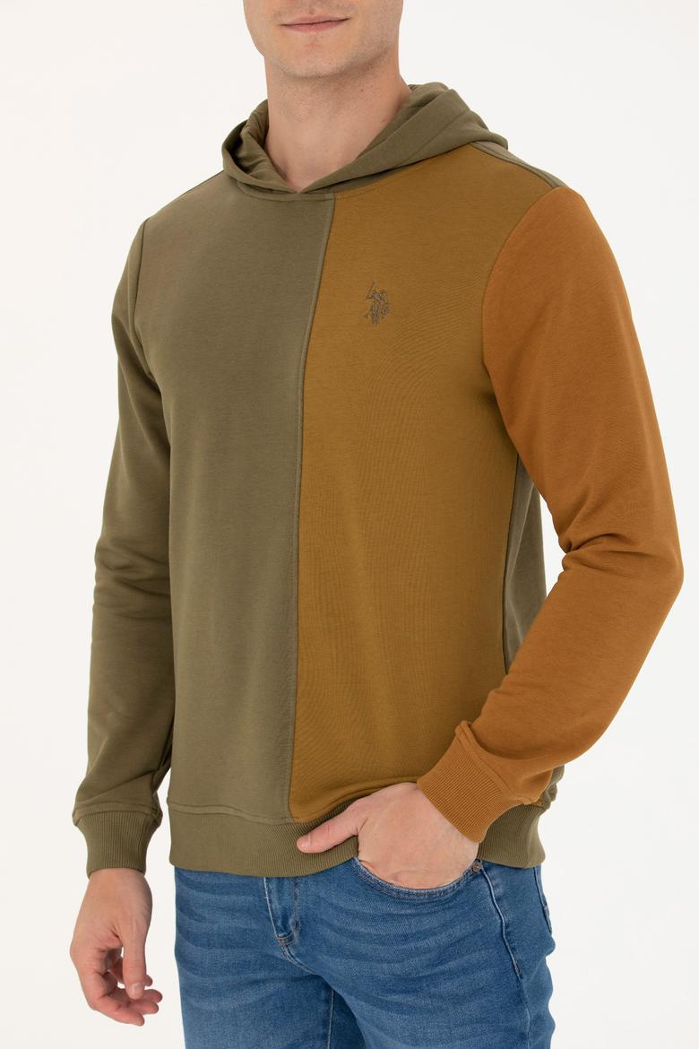 Erkek Haki Sweatshirt - 50274009027