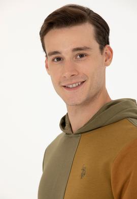 Erkek Haki Sweatshirt - 50274009027