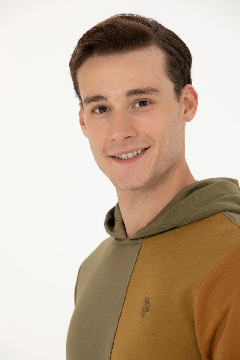 Erkek Haki Sweatshirt - 50274009027