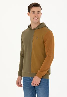 Erkek Haki Sweatshirt - 50274009027