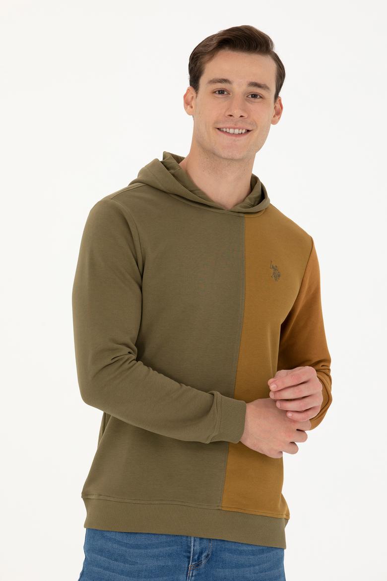 Erkek Haki Sweatshirt - 50274009027