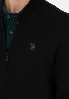 Erkek Siyah Örme Hırka - 50274010026