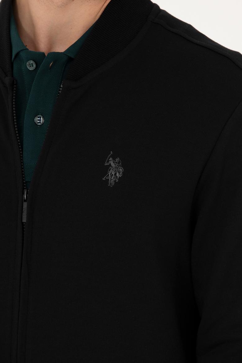 Erkek Siyah Örme Hırka - 50274010026