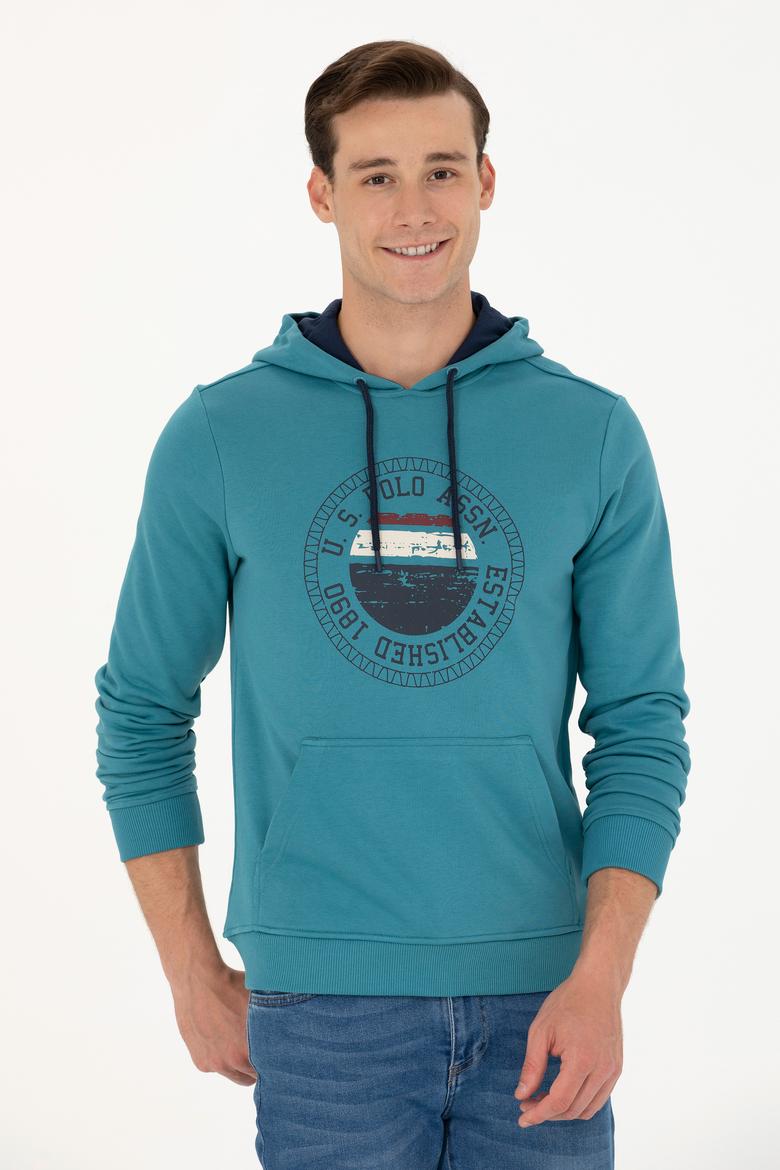 Erkek Petrol Sweatshirt - 50277896011