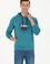 Erkek Petrol Sweatshirt