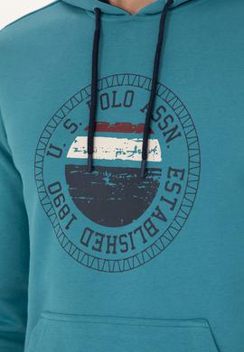 Erkek Petrol Sweatshirt - 50277896011