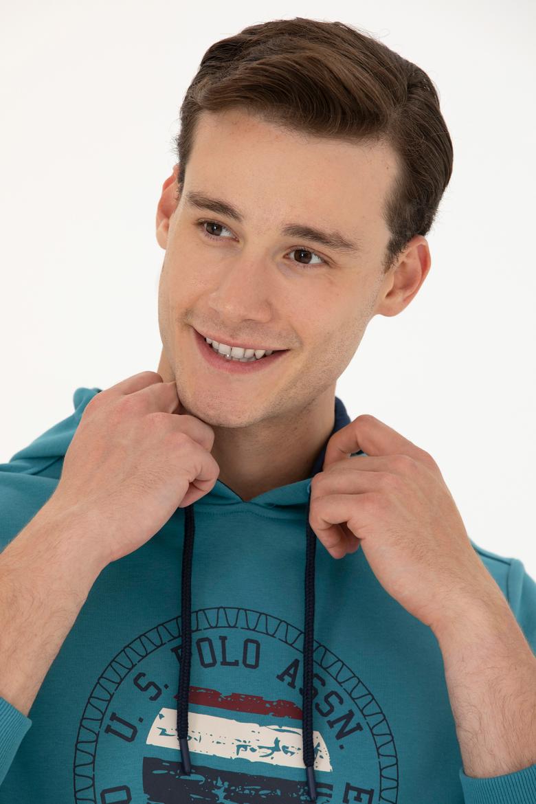 Erkek Petrol Sweatshirt - 50277896011