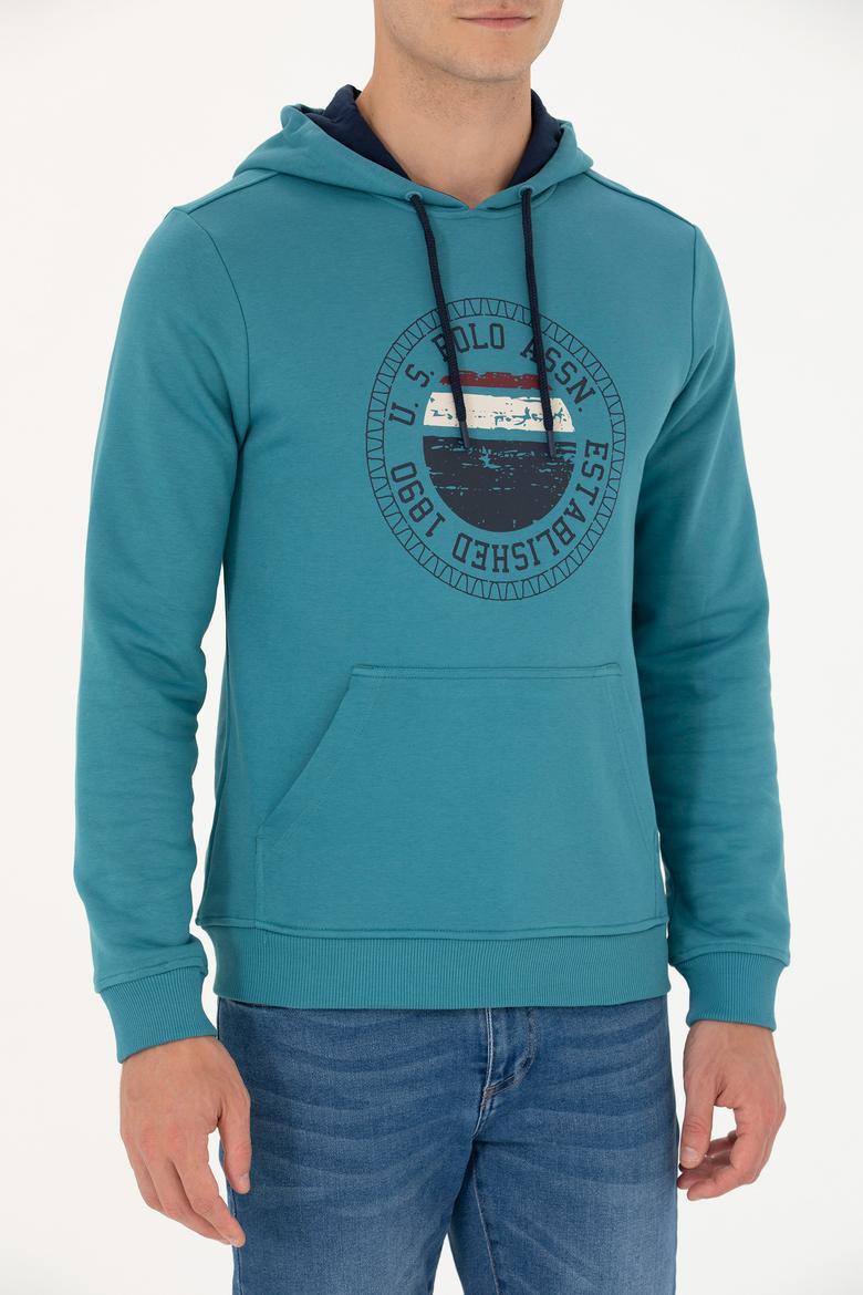 Erkek Petrol Sweatshirt - 50277896011