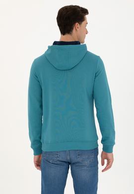 Erkek Petrol Sweatshirt - 50277896011