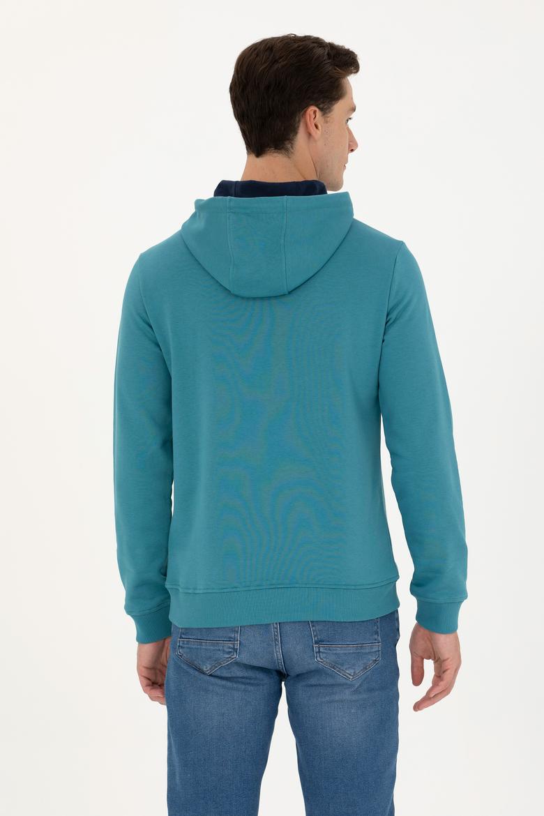 Erkek Petrol Sweatshirt - 50277896011