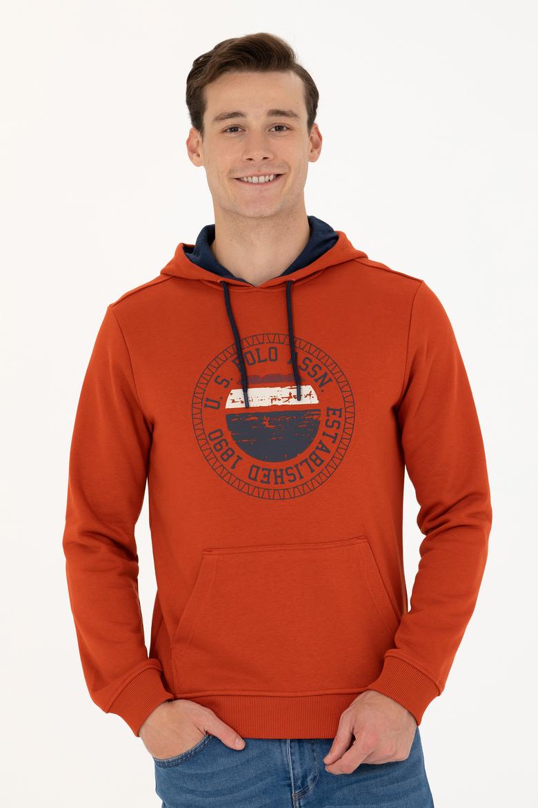 Erkek Kiremit Sweatshirt - 50277896021