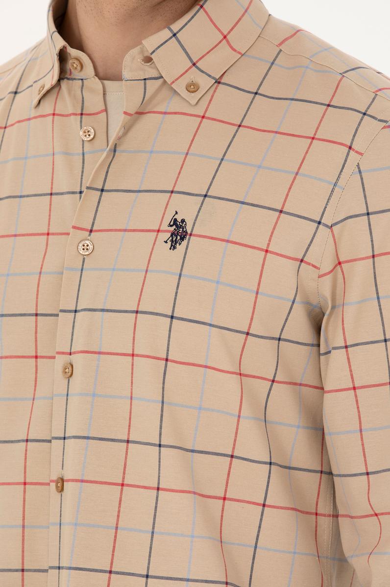 Erkek Ekoseli Kum Gömlek