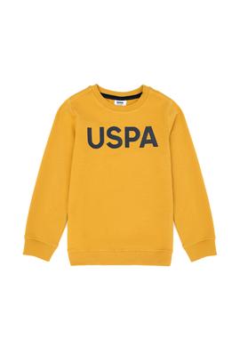 Erkek Bebek Hardal Basic Sweatshirt - 50276002072