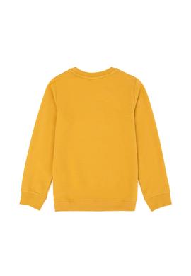 Erkek Bebek Hardal Basic Sweatshirt - 50276002072