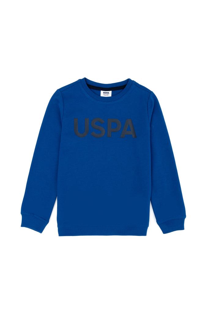 Erkek Bebek Saks Basic Sweatshirt