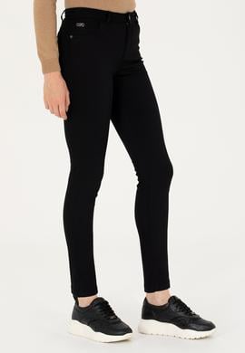Kadın Siyah Toothpick Fit Pantolon - 50272078010