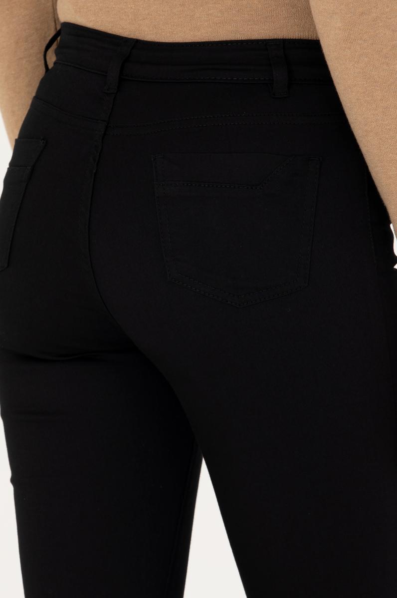 Kadın Siyah Toothpick Fit Pantolon