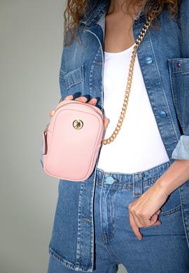 Kadın Koyu Pudra Telefon Çantası - 50280385005