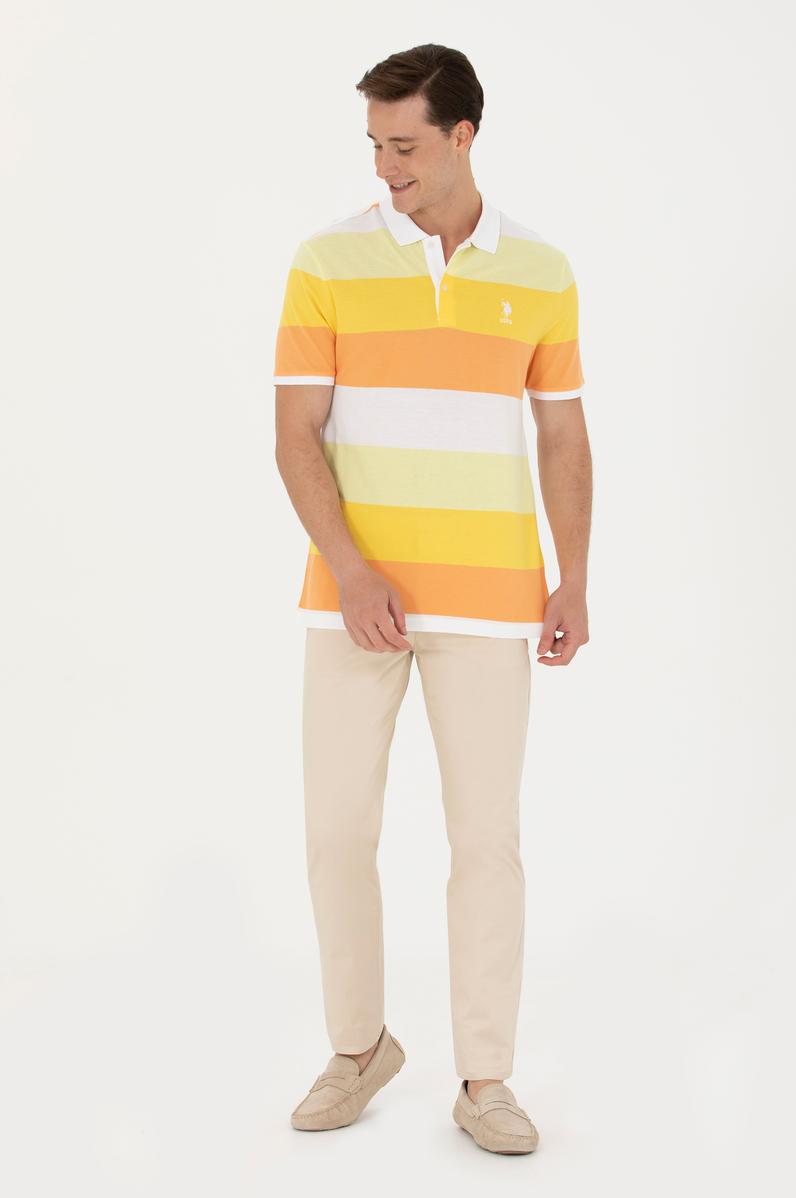 Erkek Bej Kanvas Pantolon