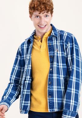 Erkek Açık Mavi Jean Gömlek - 50252512007