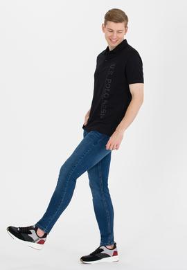 Erkek Siyah Polo Yaka Tişört - 50265068066