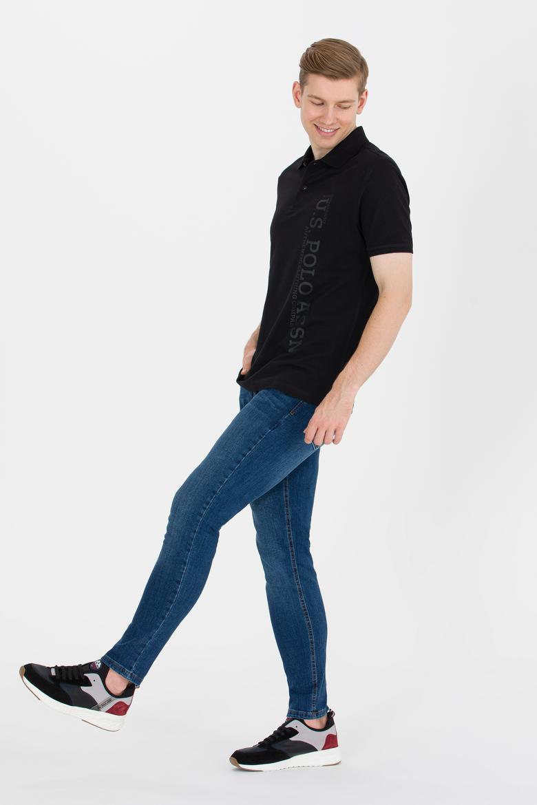 Erkek Siyah Polo Yaka Tişört - 50265068066