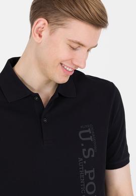 Erkek Siyah Polo Yaka Tişört - 50265068066
