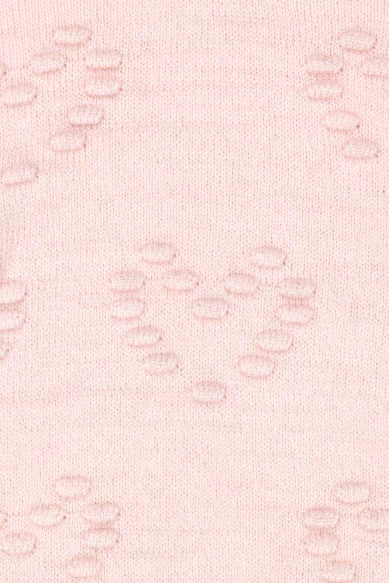 Kız Çocuk Toz Bisiklet Yaka Pembe Kazak - 50271871026