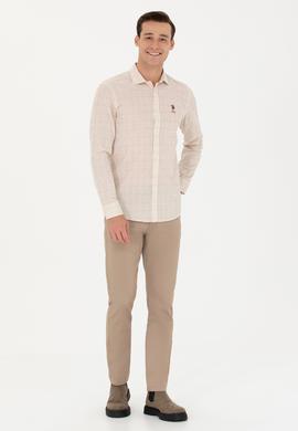 Erkek Taş Uzun Kollu Gömlek - 50272369007