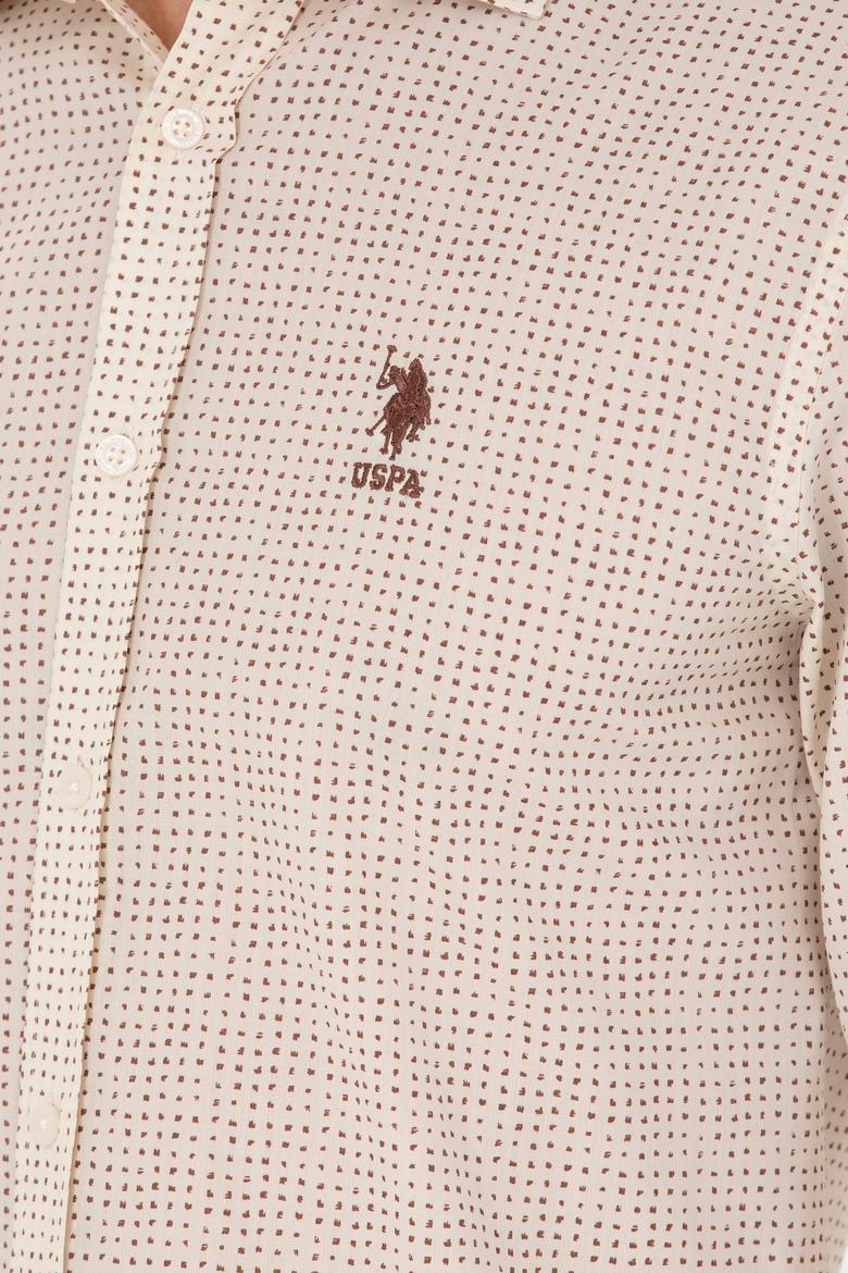 Erkek Taş Uzun Kollu Gömlek - 50272369007