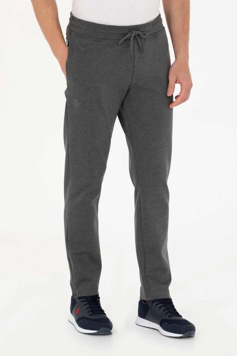 Erkek Antrasit Melanj Eşofman Altı