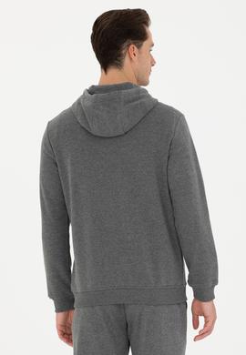 Erkek Antrasit Melanj Basic Sweatshirt - 50269426001