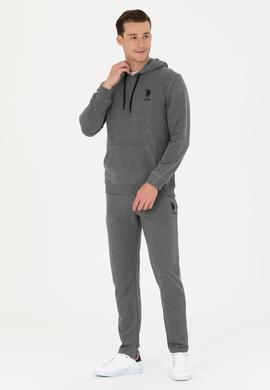 Erkek Antrasit Melanj Basic Sweatshirt - 50269426001