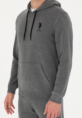 Erkek Antrasit Melanj Basic Sweatshirt - 50269426001